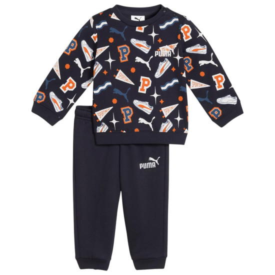 Puma Βρεφικές φόρμες σετ Essentials Minicats Crew Tracksuit